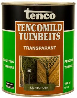 Tencomild Transparante Tuinbeits - 1 liter - Lichtgroen