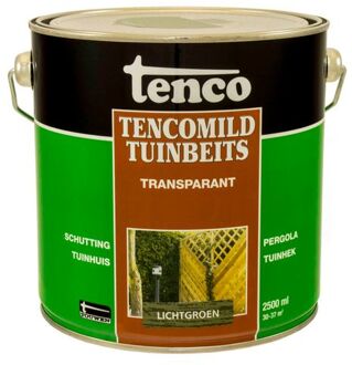Tencomild Transparante Tuinbeits - 2,5 liter - Lichtgroen