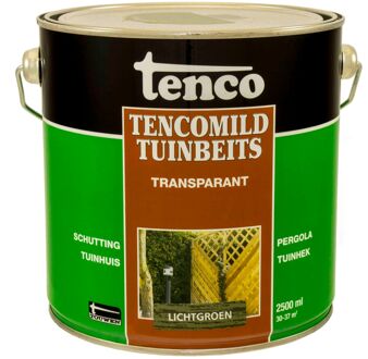 Tencomild Transparante Tuinbeits - 2,5 liter - Lichtgroen