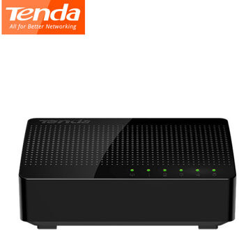 Tenda SG105 Netwerk Switchs 5 Port Gigabit Desktop Switch 10/100/1000 Mbps RJ45 Poort Soho Switch 16 gbps Switching capaciteit