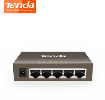 Tenda TEG1005D 5 Port 1000M Gigabit Ethernet Switch,10/100/1000Mpbs Ethernet Netwerk-switches, hub Lan, Full-Duplex, Auto Mdi/Mdix