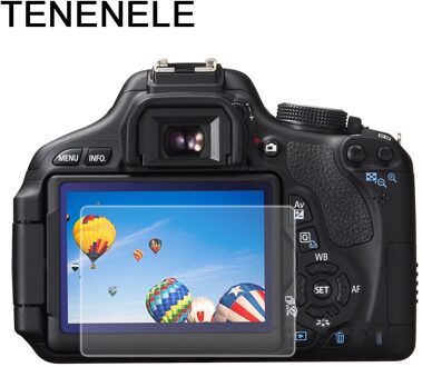 TENENELE Screen Protector Voor Canon 60D 600D Gehard Glas LCD Beschermfolie HD Voor Canon 600 60 D Camera Scherm protector