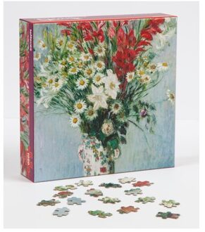 Teneues - 1,000 Piece Puzzle: Bouquet Of Gladioli By Claude Monet, Full Color Printed Puzzle, - Teneues