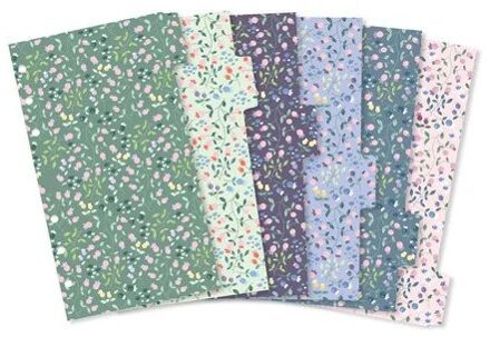 teNeues Filofax notitieboek tabbladen personal - meadow