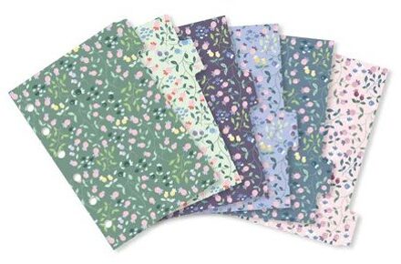 teNeues Filofax notitieboek tabbladen pocket - meadow