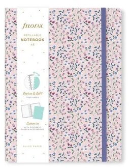 teNeues Filofax notitieboekje a5 navulbaar - meadow pink