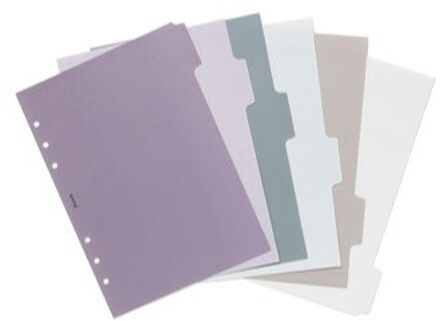teNeues Filofax tabbladen, formaat pocket - norfolk