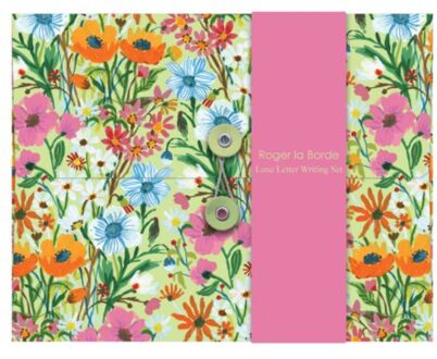 teNeues Roger la borde briefpapier met enveloppen - flower field