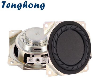 Tenghong 2 stks 3 inch Bass Speakers 4Ohm 20 w Draagbare Audio Speaker Ultra Dunne Subwoofer Hifi Luidspreker Voor home Theater DIY