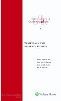 Tenietgaan van beperkte rechten - Boek Wolters Kluwer Nederland B.V. (9013143792)