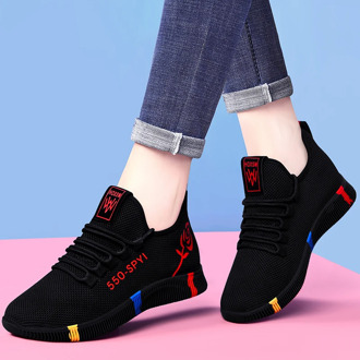 Tenis Feminino 2020 New Women Casual Shoes Fashion Vulcanized Shoes Breathable Mesh Platform Sneakers Comfortable Woman Trainers