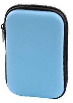 Tenmiu Hoge Capaciteit Mobiele Oplader Kabel Tas Naar Druk Verdediging Voeding Hoofdtelefoon Pakket Headset Stronge Boxs Blauw