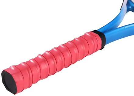 Tennis Badminton Racket Grip Anti-slip Zweet Geabsorbeerd Wraps Kranen Trillingen Overgrip Zweetband Outdoor Sport Pro Rood