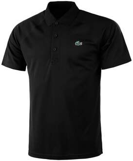 Tennis Polo Heren zwart - L