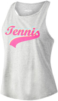 Tennis Signature Tanktop Dames grijs - M