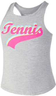 Tennis Signature Tanktop Meisjes grijs - 140,152,164