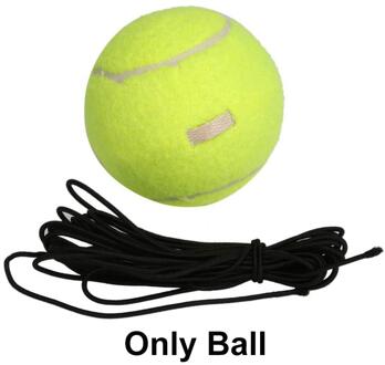 Tennis Trainer Met Bal Enkele Tennis Training Tool Zelf-Studie Rebound Bal Plint Oefening Sport Sparring Apparaat Gratis
