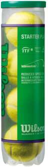 Tennisballen Starter Stage 1 groen 4 stuks