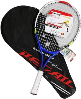Tennisracket Aluminium Tennisracket Voor Kinderen Tieners Training Duurzaam Lichtgewicht Rood Geel Blauw Met Racket Tas