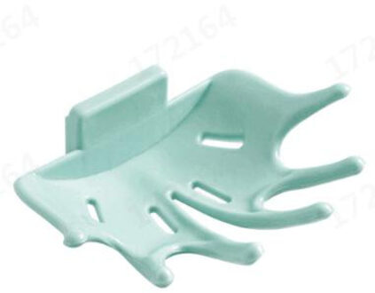 TENSKE Zeep Plank Leuke Portable Home Reizen Badkamer Douche Zeepkist Schotel Opslag Plaat Lade Houder Case Zeephouder #45 groen