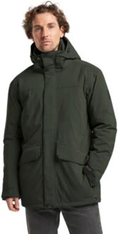 Tenson Chris Casual Winterjas Heren M Donkergroen