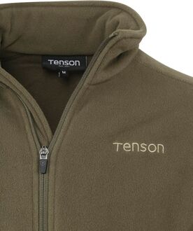 Tenson Miracle Fleece Jack Olijfgroen Donkergroen - 3XL,L,M,S,XL,XXL