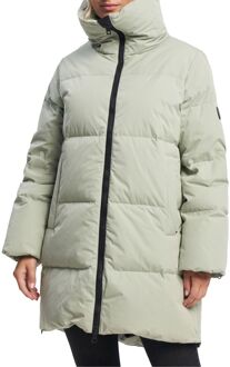 Tenson Nadia Down Winterjas Dames lichtgroen - M