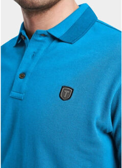 Tenson Polo korte mouw essential polo 2.0 5017663/519 - maat M Blauw