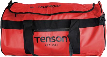 Tenson Travel Bag M (65L) rood - zwart - 1-SIZE