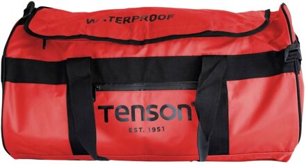 Tenson Travel Bag S (35L) rood - zwart - 1-SIZE
