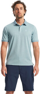 Tenson TXlite Melange Polo Heren L Blauw