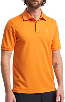 Tenson TXlite Q-Dry Polo Heren oranje - L