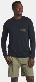 Tent Pocket Longsleeve Top Blauw - XL