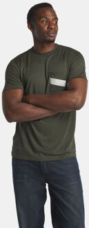 Tent Pocket T-shirt Groen - L