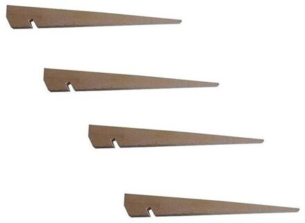 Tentharingen - 40x - stevig hout - 40 cm - Tentpennen van berkenhout - kamperen