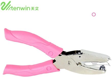 Tenwin Diy Puncher Hand Papieren Kaart Cutter Enkele Perforator Metalen Kinderen Handgemaakte Ambachtelijke Office Home School Office Bindtoebehoren