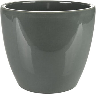 Ter Steege Bloempot - antraciet - Scandinavisch - 15 x 12 cm