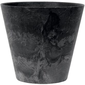Ter Steege Bloempot Pot Claire zwart 27 x 24 cm Artstone