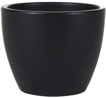 Ter Steege Bloempot - zwart - Scandinavisch - 13 x 11 cm