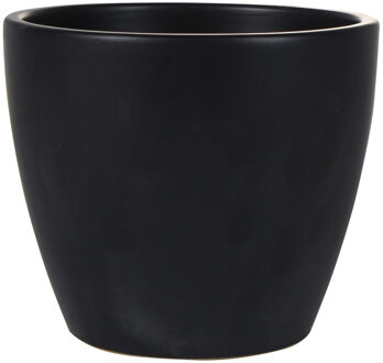 Ter Steege Bloempot - zwart - Scandinavisch - 16 x 13 cm