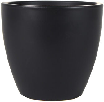 Ter Steege Bloempot - zwart - Scandinavisch - 20 x 19 cm