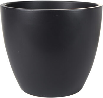 Ter Steege Bloempot - zwart - Scandinavisch - 33 x 28 cm