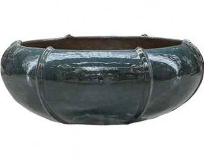 Ter Steege Moda bowl bloempot 55x55x22 cm oceaanblauw