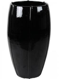 Ter Steege Moda pot high 43x43x74 cm Black bloempot Zwart