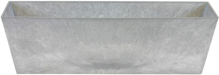 Ter Steege Plantenbak - gerecycled kunststof - steengrijs - 55 x 17 cm - Binnen en buiten gebruik