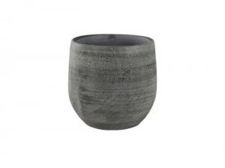 Ter Steege Pot esra mystic grey bloempot binnen 22 cm Grijs