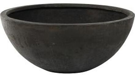 Ter Steege Static bloempot Bowl 76x31 cm zwart