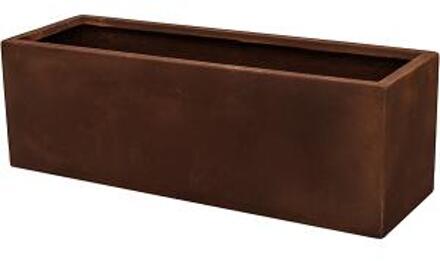 Ter Steege Static rechthoekige plantenbak 95x32x32 cm roest