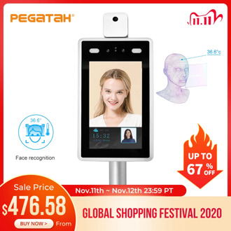 Termal Camera Facial Recognition Camera 2MP Thermal imager IP Camera Temperature Detect Access Control Face Recognize cameras