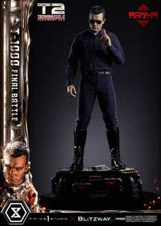 Terminator 2 Museum Masterline Series Statue 1/3 T-1000 Final Battle Deluxe Bonus Version 73 cm